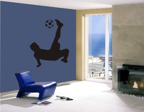 Wandtattoo fußball - -,
