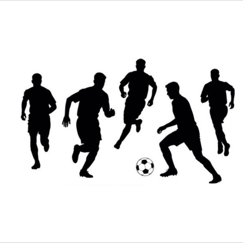 Fußball aufkleber - fußball,