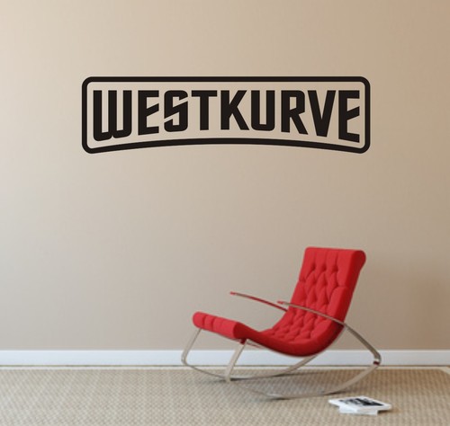 Wandtattoo westkurve fußball - ,