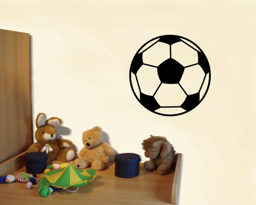 Wandtattoo fußball - wandtattoo,