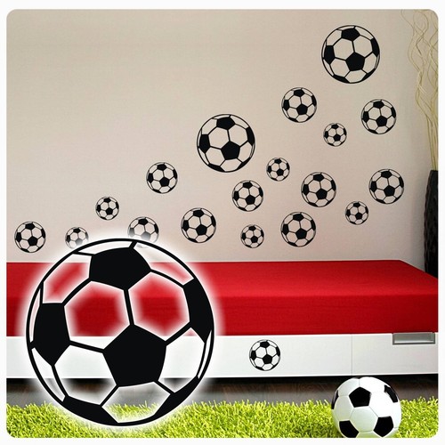 Wandtattoo fußball fussball - wandtattoo,