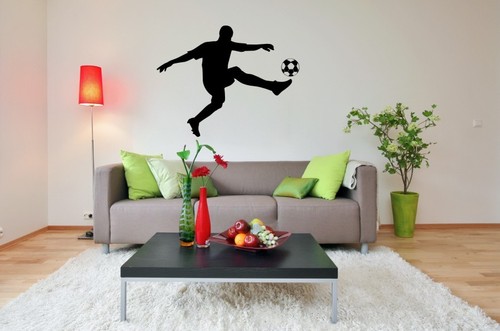 Fußball wandtattoo - fußball,