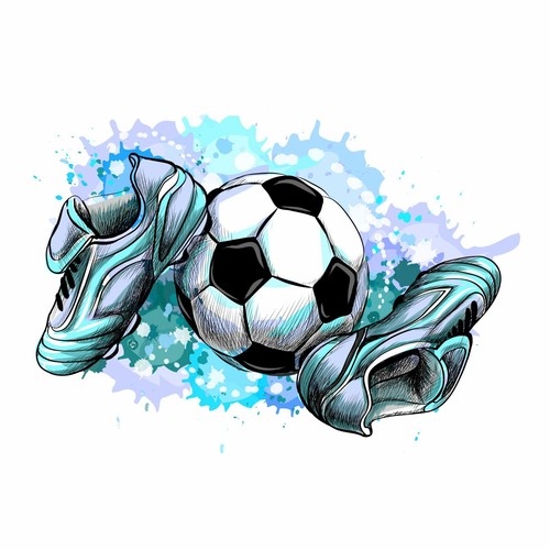 187 wandtattoo fussballschuhe - 187,