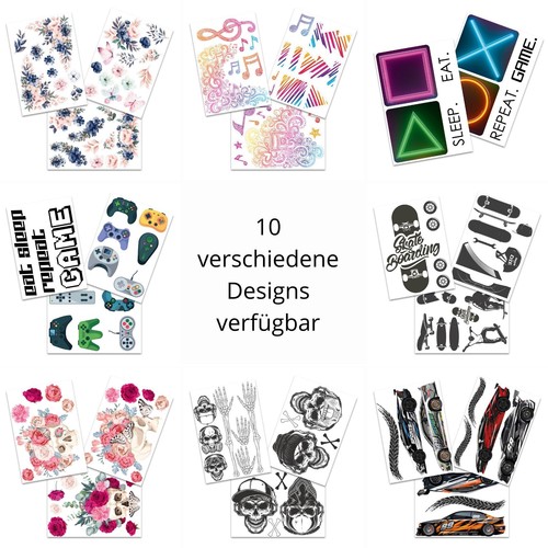 Din wandtattoo teenager - a4,